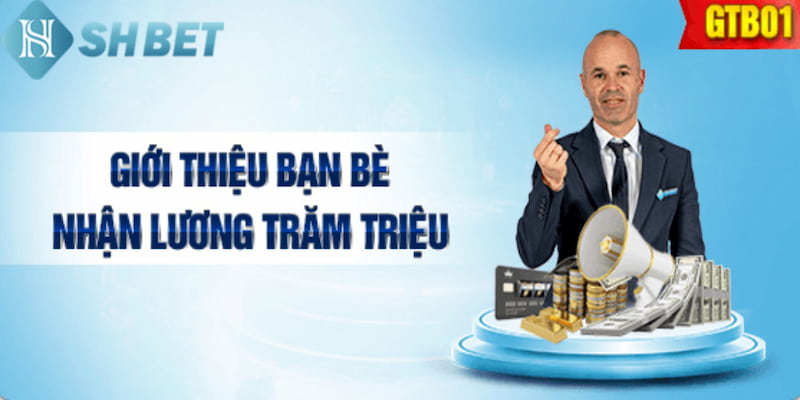Hội viên có thể giới thiệu bạn bè để mang về tiền thưởng hấp dẫn